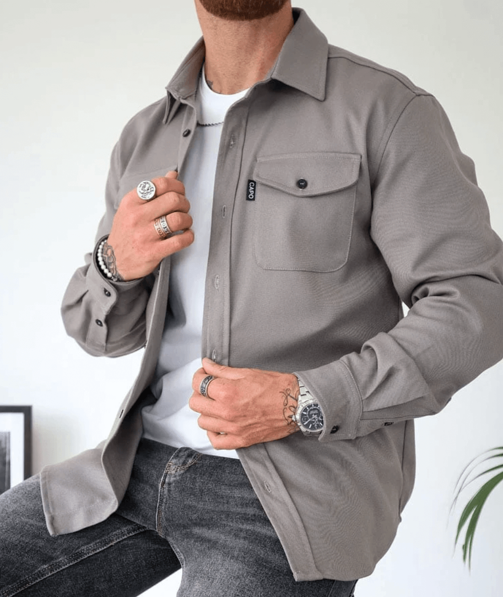 Stylish Men's Shirt Modern Design