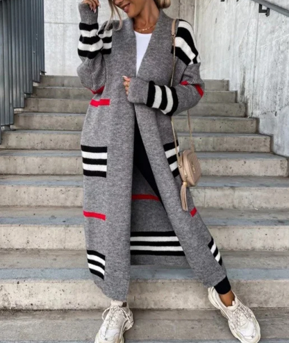 Stylish Autumn Cardigan Long Coat Women