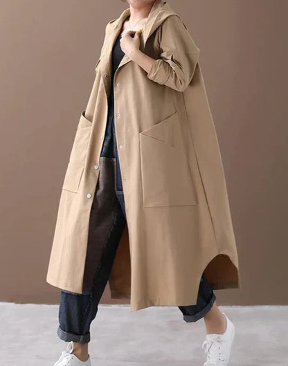 Autumn Winter Coat Long Warm Elegant