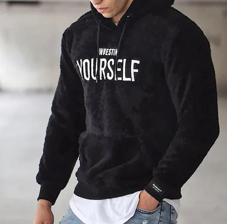 Hoodie Comfortable Warm Men