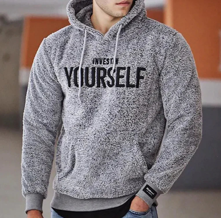 Hoodie Comfortable Warm Men