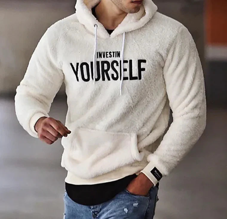 Kapuzenpullover Bequem Warm Herren - IdealeKleiden