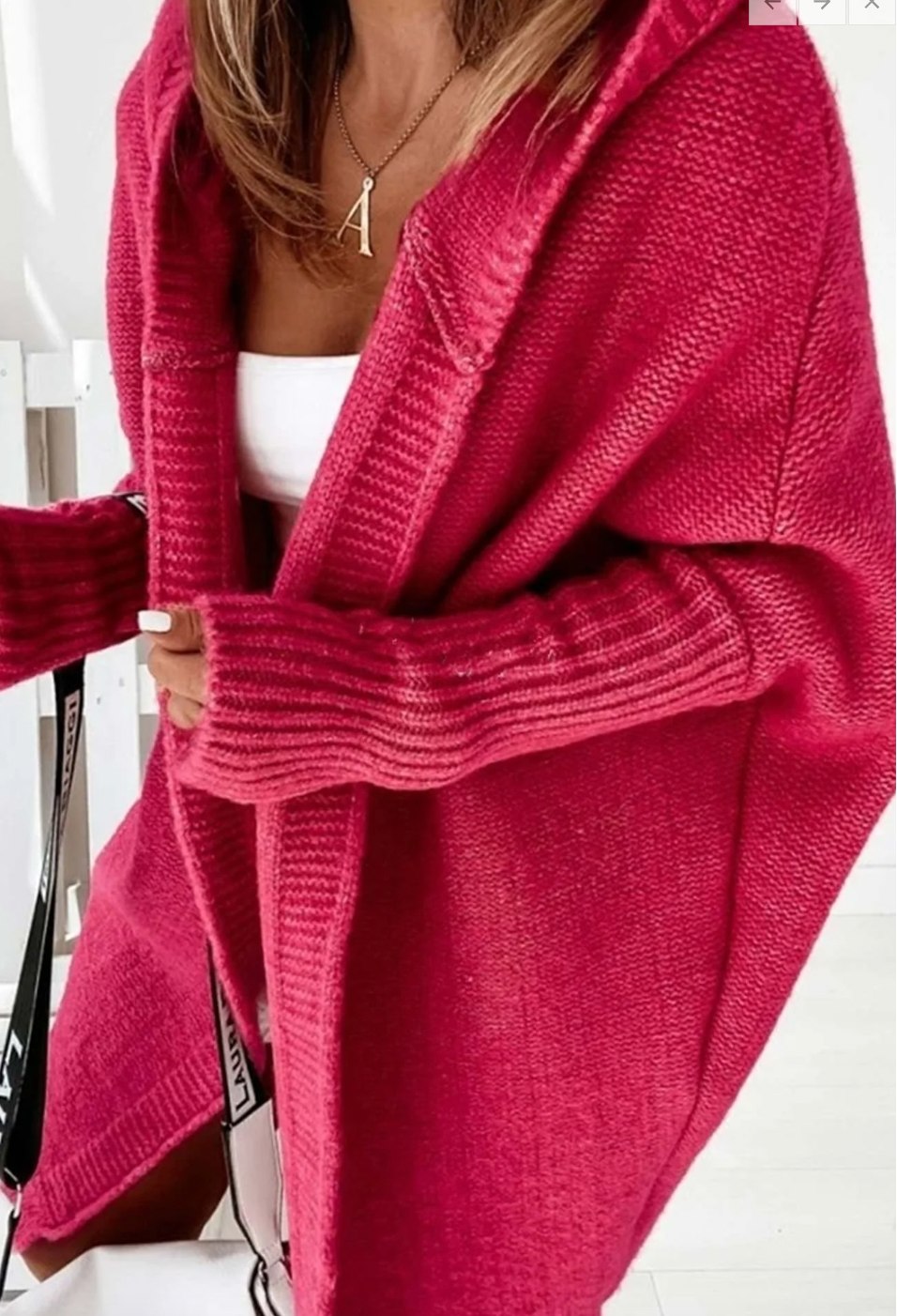 Women's Autumn Cardigan with Hood