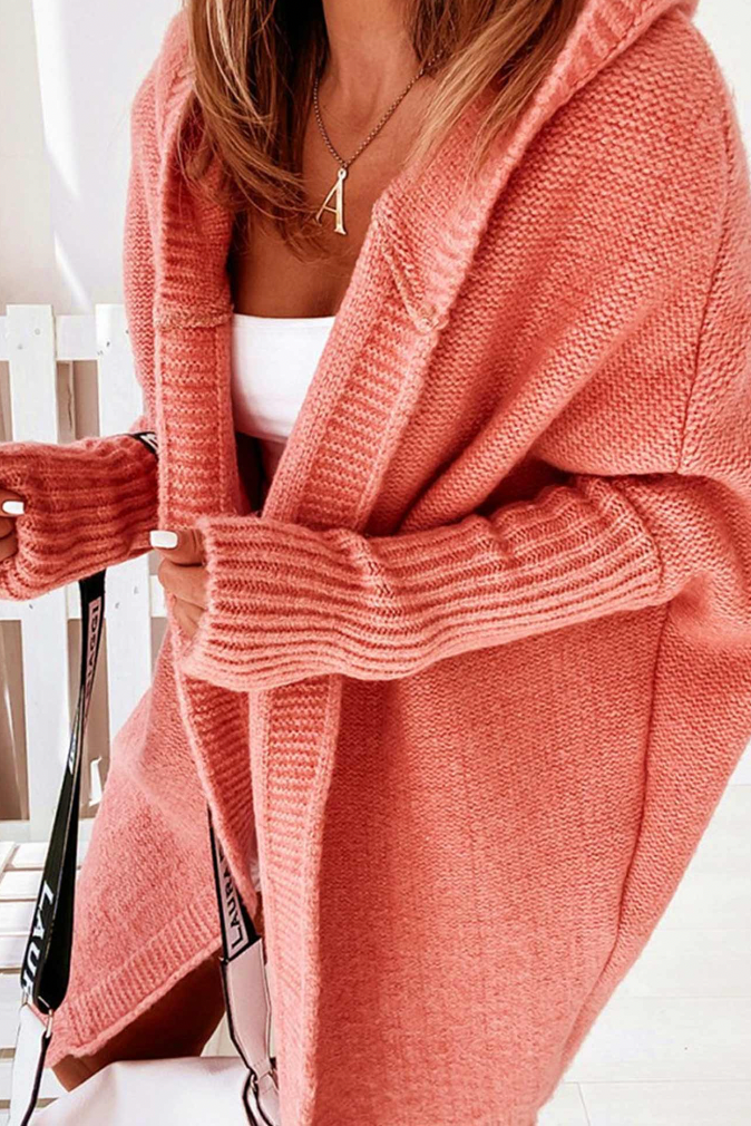 Women's Autumn Cardigan with Hood