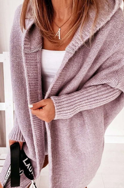 Women's Autumn Cardigan with Hood