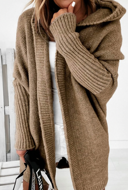 Women's Autumn Cardigan with Hood
