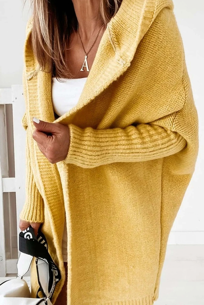 Women's Autumn Cardigan with Hood