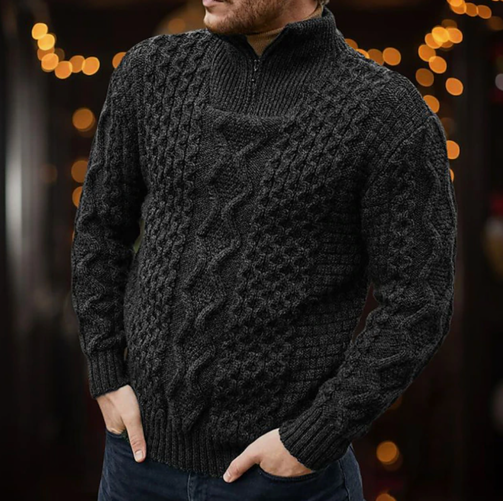 Comfortable Knitted Jumper for Men