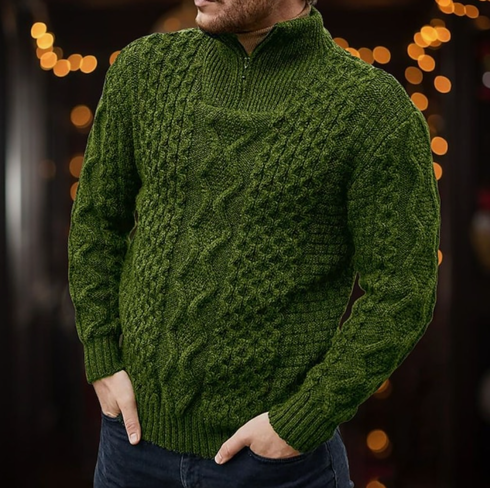 Comfortable Knitted Jumper for Men