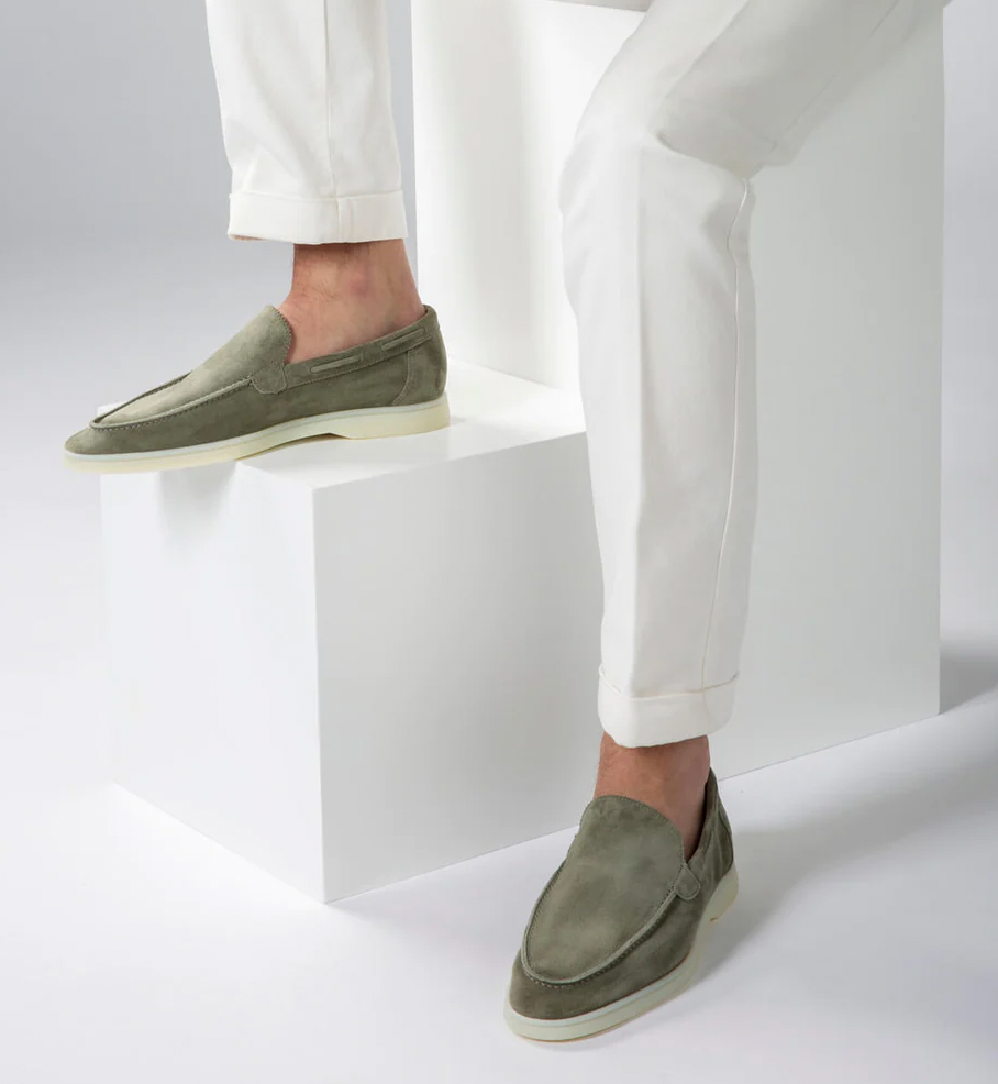 Dario - Elegante Leder Loafer für Herren - IdealeKleiden