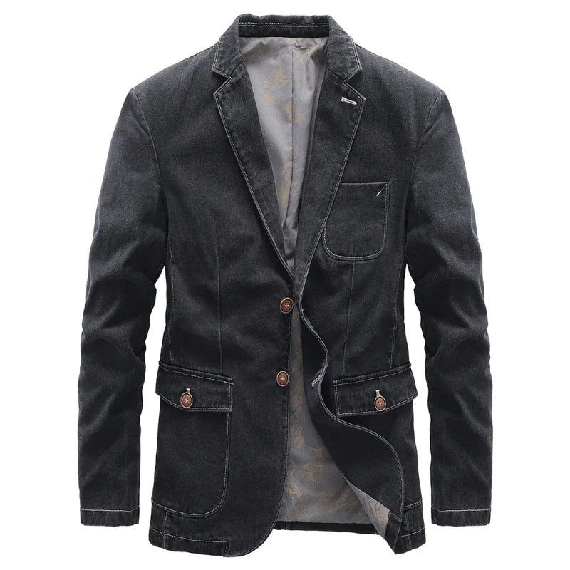 Modern Denim Jacket Wilson Style
