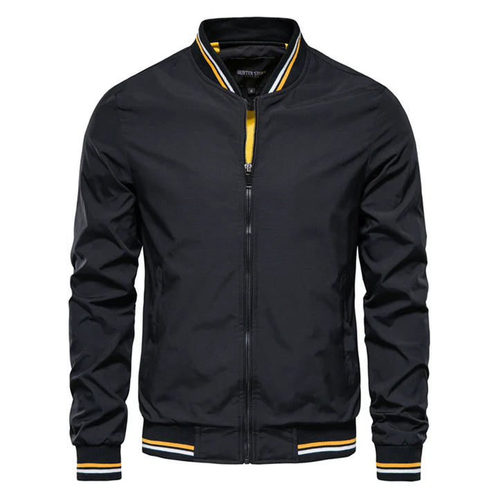 Lightweight Men's Sporty Bomber Jacket