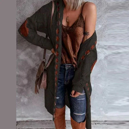 Stylish Women's Hooded Cardigan