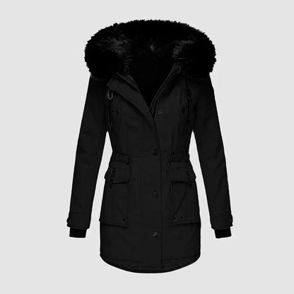Women's Waterproof Winter Jacket Elegant Warm