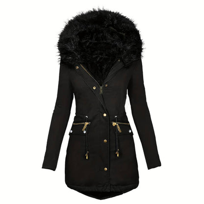 Stylish Women's Parka Warm & Elegant