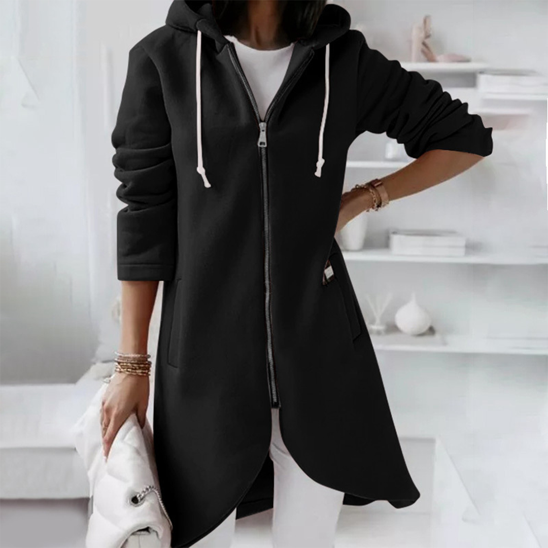 Women's Long Hooded Parka Modern
