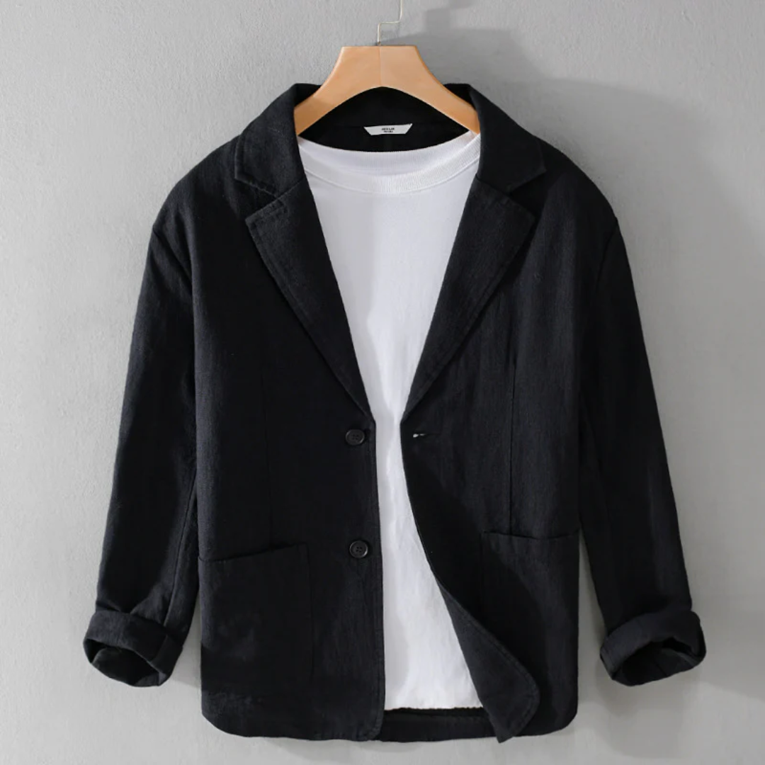 Elegant Linen Jacket Summer