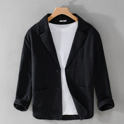 Elegant Linen Jacket Summer