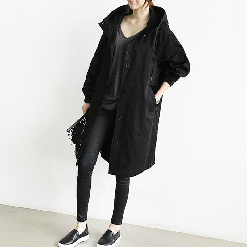 Stylish Women's Waterproof Trench Coat