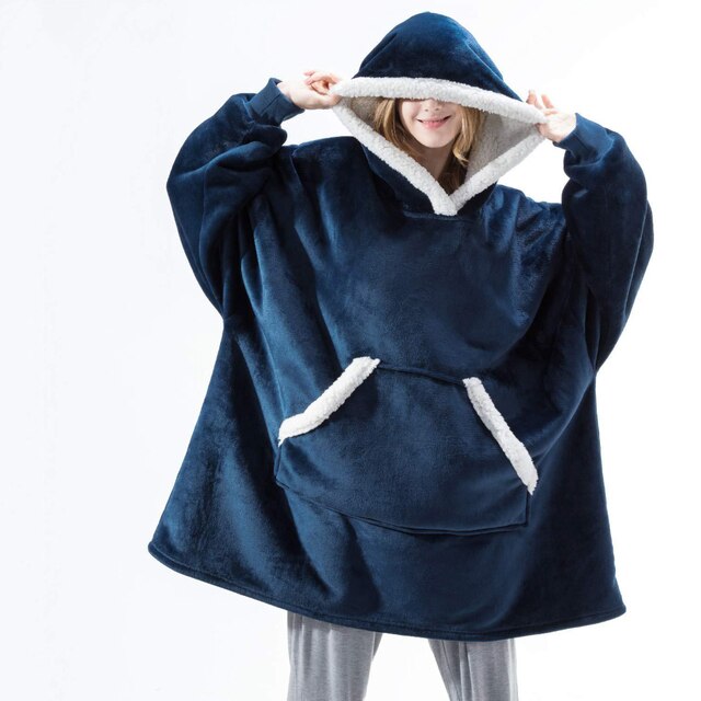Cuddly Hoodie Soft & Warm Polyester