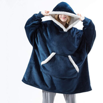 Cuddly Hoodie Soft & Warm Polyester