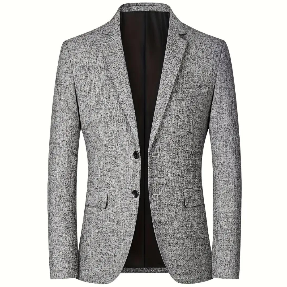 Herren Blazer Einreihig Modern Slim Fit - IdealeKleiden