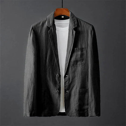Men's Lightweight Linen Blazer Summer Jacket