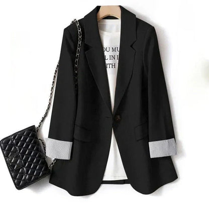 Women's Blazer with Pocket - Elegant and Casual