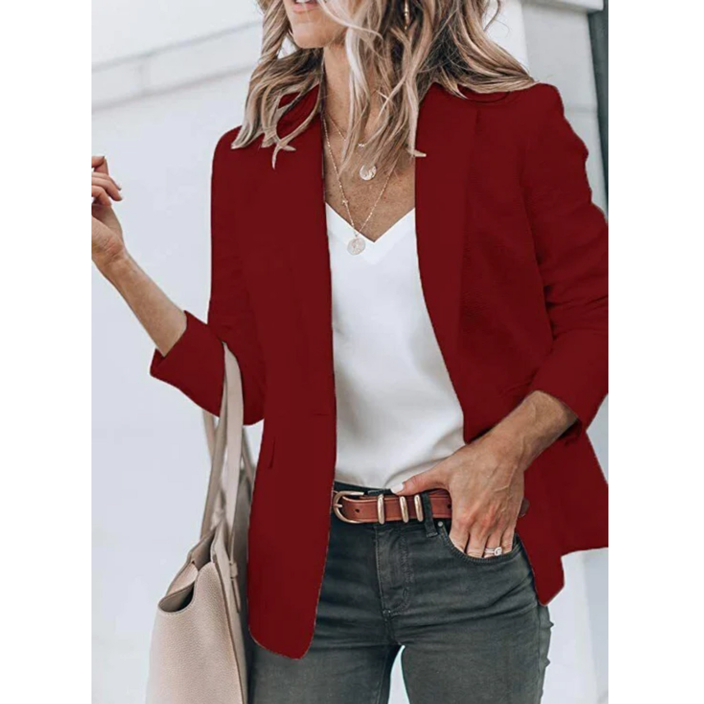 Women's Blazer Modern Open Cut