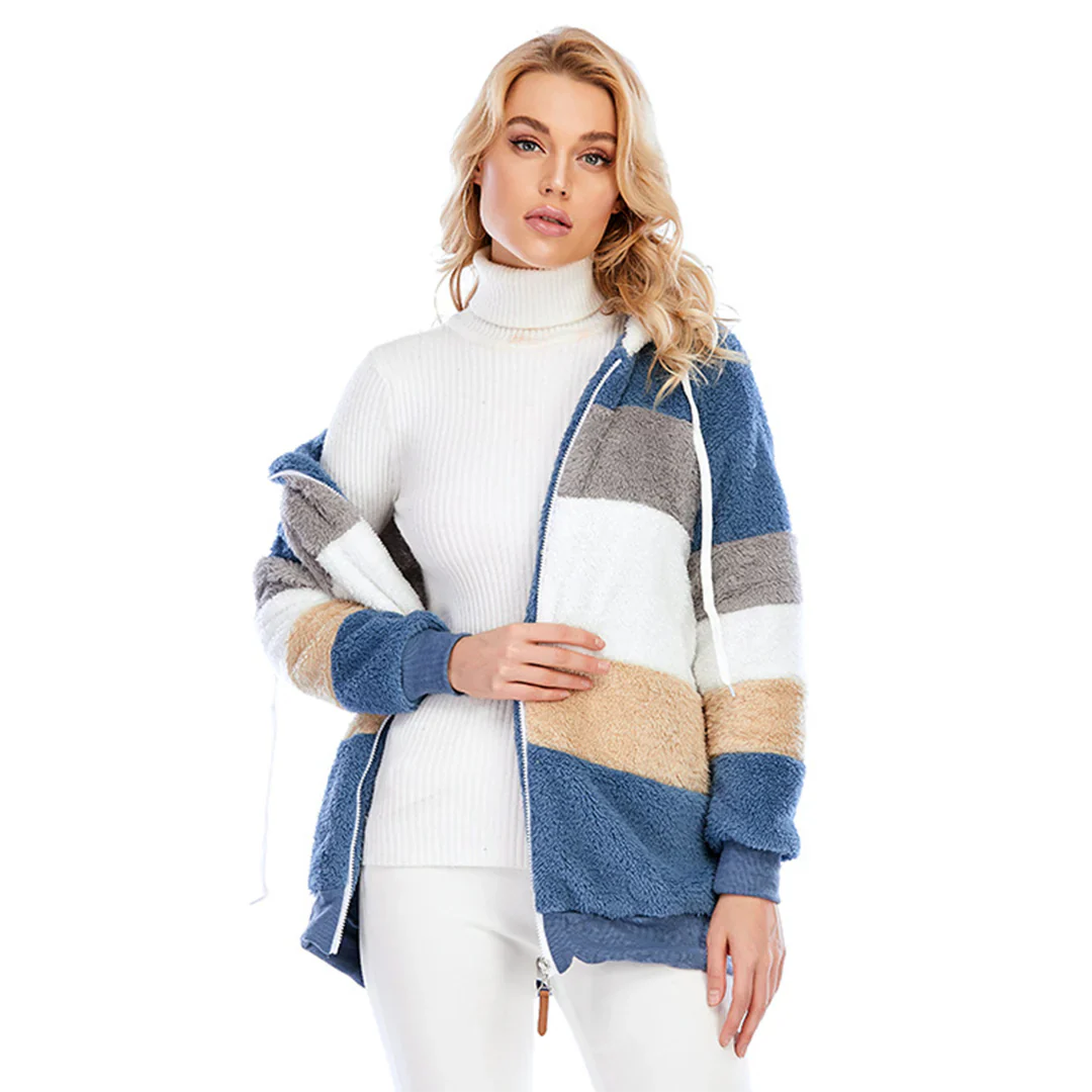 Soft Women's Jacket Warm Angora