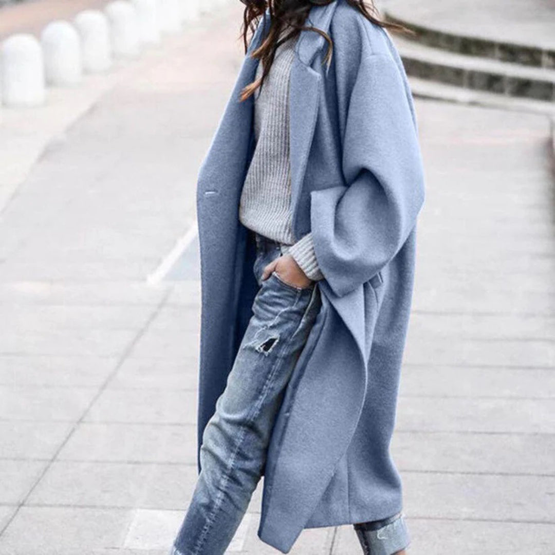 Classic Wool Coat Elegant Comfortable