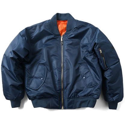 Unisex Bomberjacke Klassisch Damen Herren