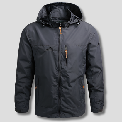 Men's Waterproof and Windproof Outdoor Rain Jacket