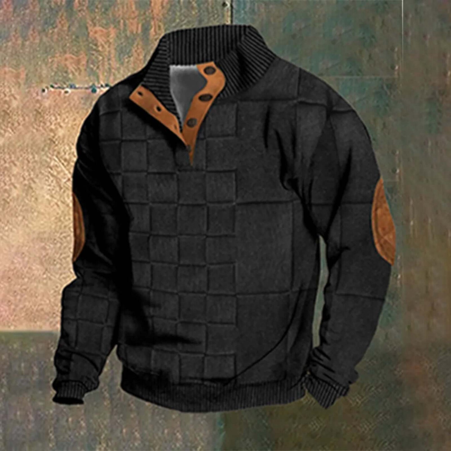 Men's Retro Long Sleeve Casual Shirt