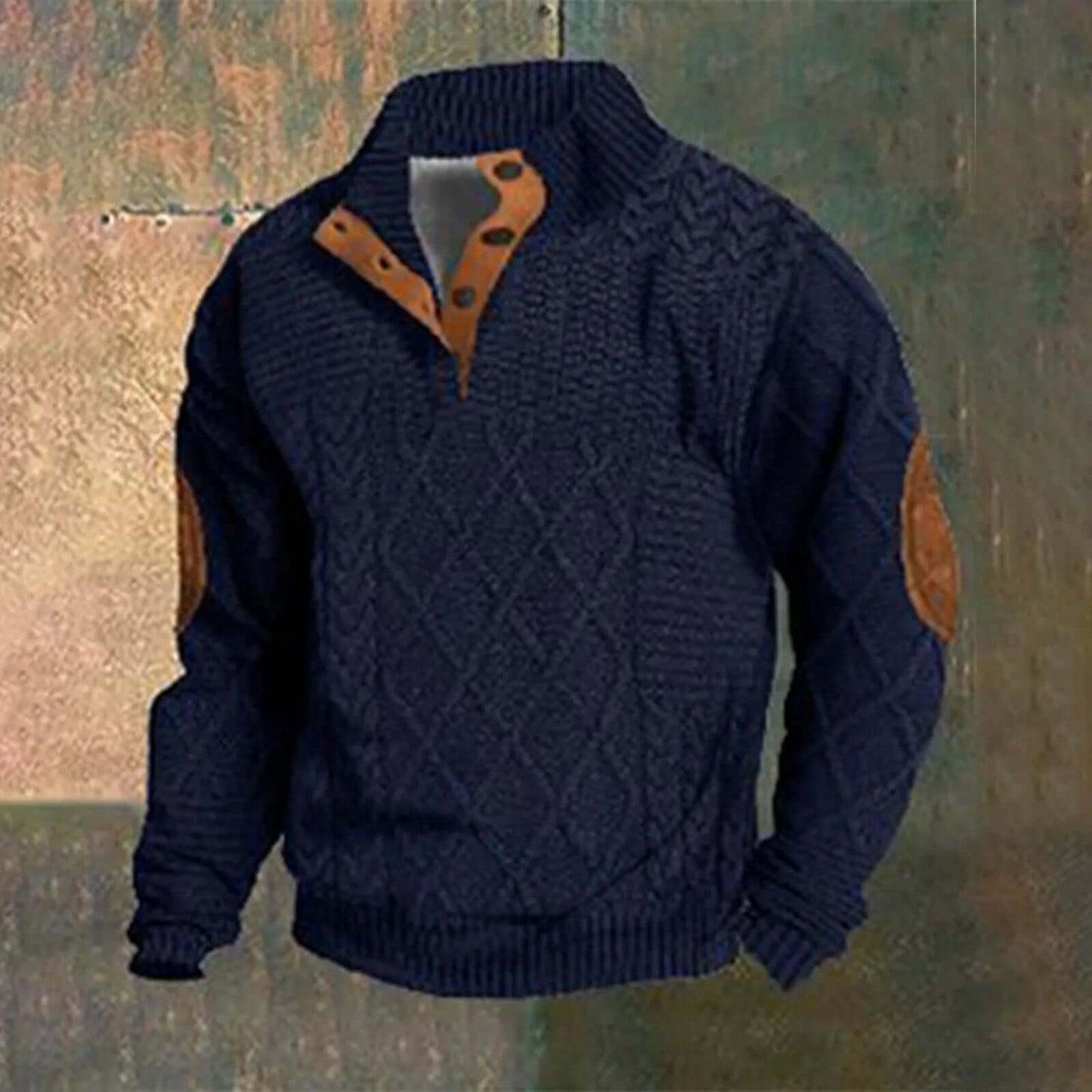 Men's Retro Long Sleeve Casual Shirt
