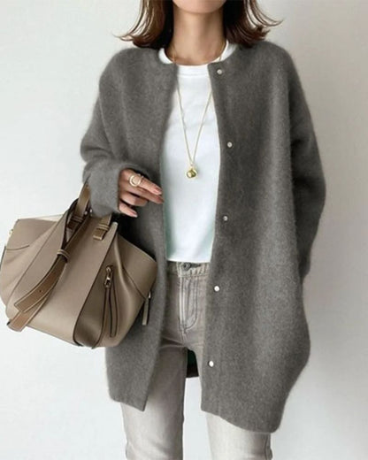 Women's Scarf Cardigan Soft Woolly