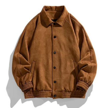 Men's Bomber Jacket Oversize Retro Style