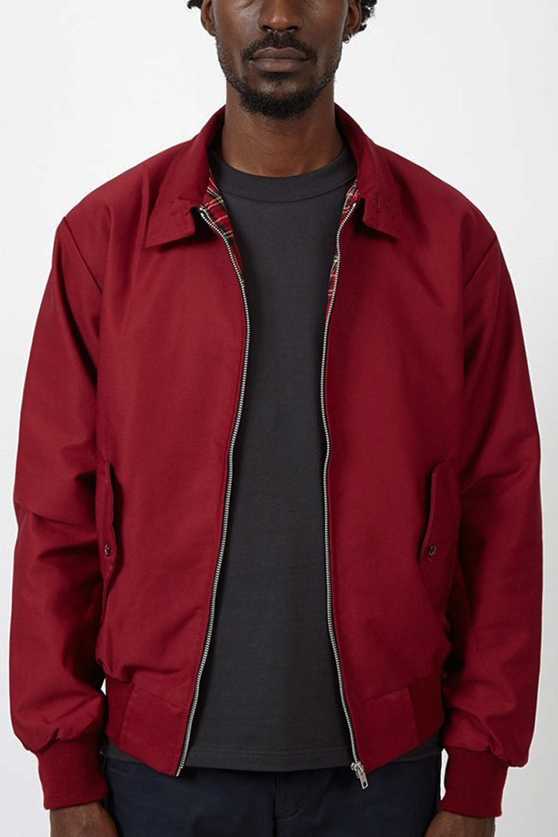 Men's Lightweight Zip-Up Bomber Jacket