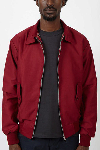 Men's Lightweight Zip-Up Bomber Jacket