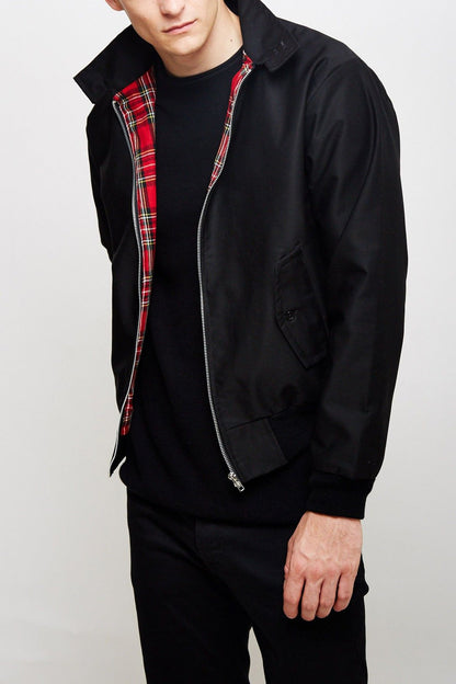 Men's Lightweight Zip-Up Bomber Jacket