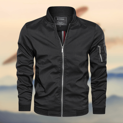 Men's Lightweight Zipper Bomber Jacket