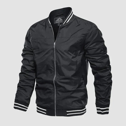 Men's Lightweight Summer Jacket Zipper Bomber Style