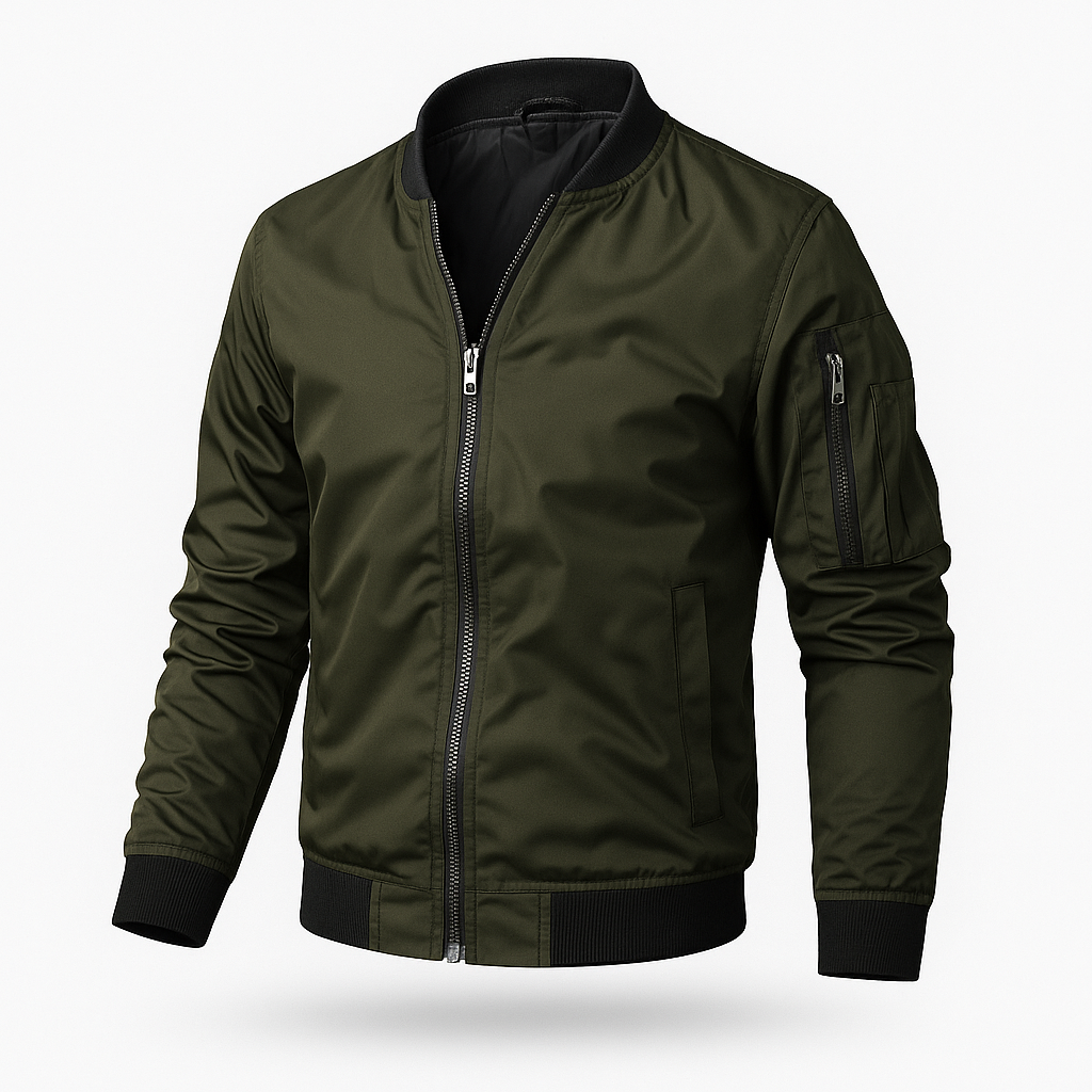 Men's Lightweight Windproof Summer Bomber Jacket
