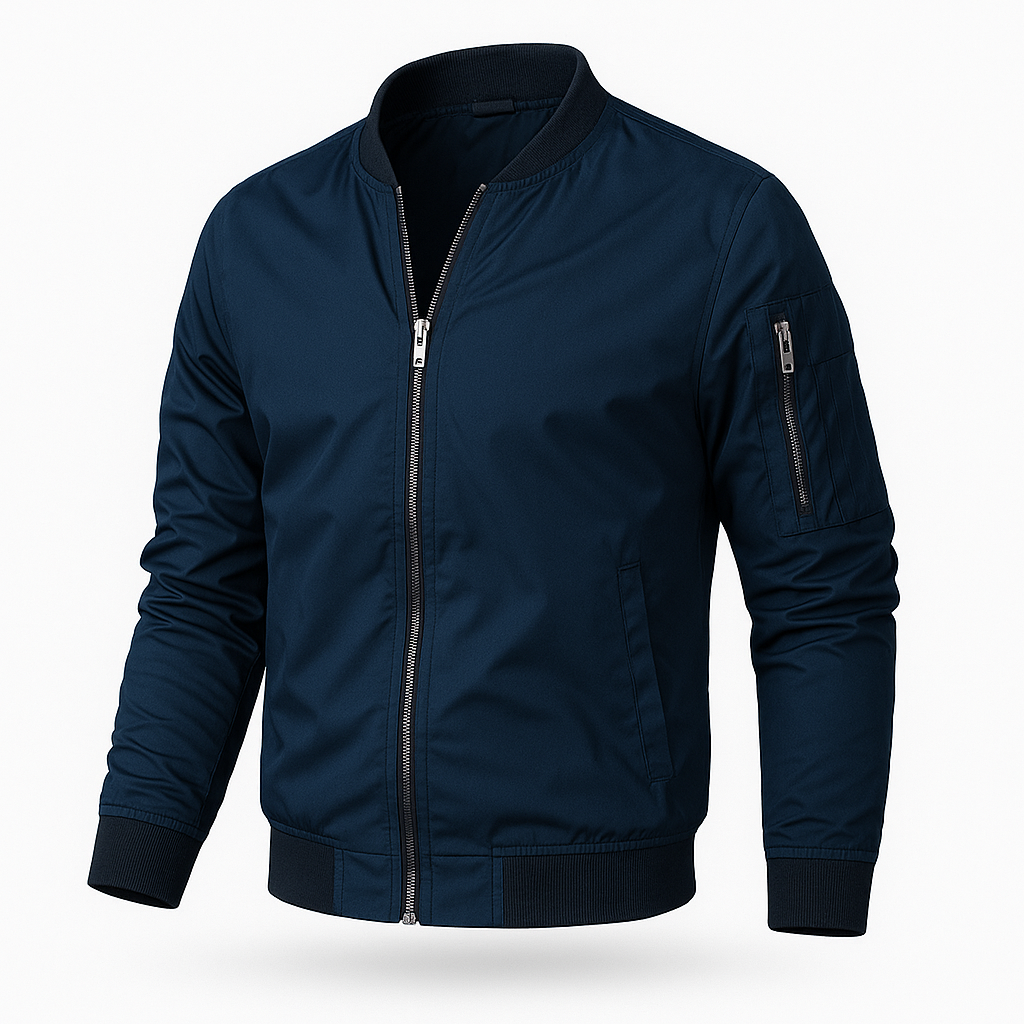 Men's Lightweight Windproof Summer Bomber Jacket