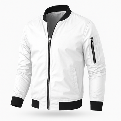 Men's Lightweight Windproof Summer Bomber Jacket