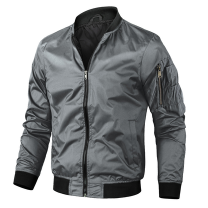 Men's Bomber Jacket Casual Vintage Style