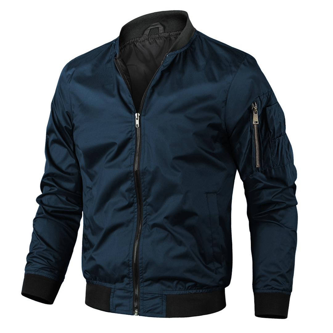Men's Bomber Jacket Casual Vintage Style