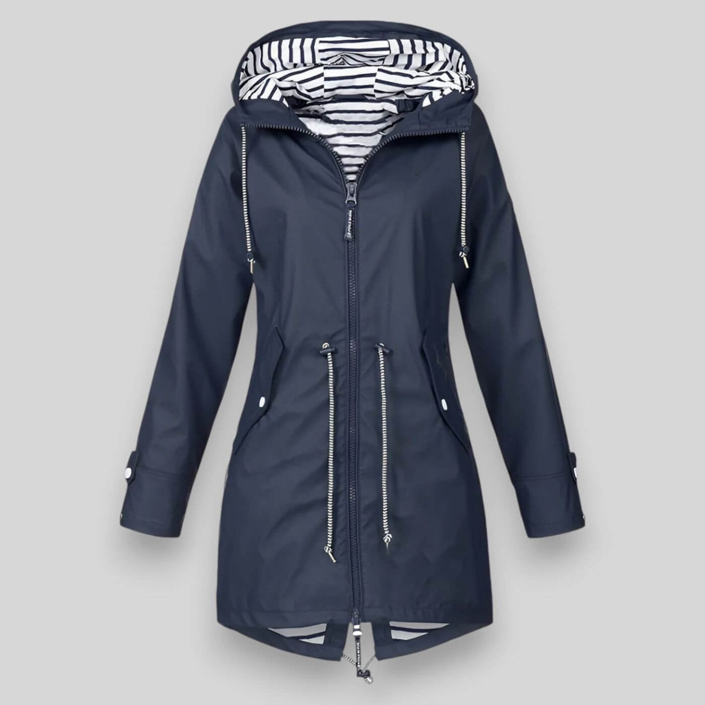 Damen Regenjacke Wasserdicht Elegant Style - IdealeKleiden