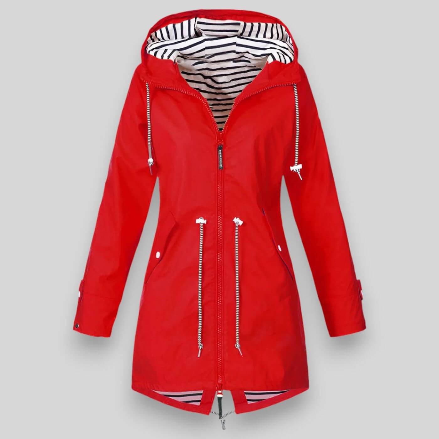 Women's Waterproof Rain Jacket Elegant Style