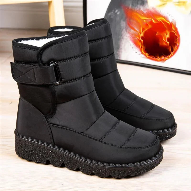 Orthopädische Winterstiefel Warm Isoliert - IdealeKleiden